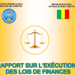 PUBLICATION DES RAPPORTS SUR L’EXECUTION DES LOIS DE FINANCES EXERCICE 2020, 2021 et 2022